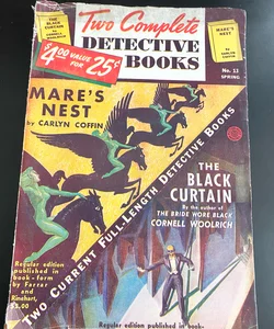 Two Complete Detective Books Pulp #13 1942. 