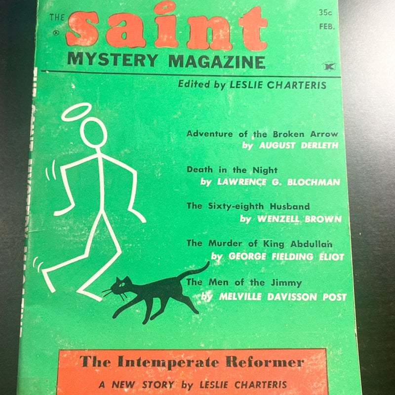 Saint Mystery Magazine Feb1962