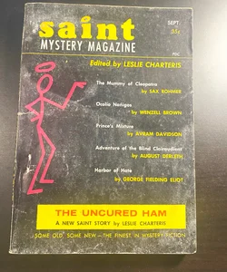 Saint Mystery Magazine September 1962