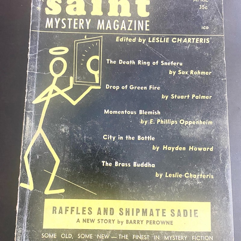 The Saint Mystery Magazine April 1959