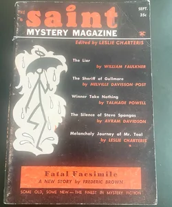 The Saint Mystery Magazine Sept 1962