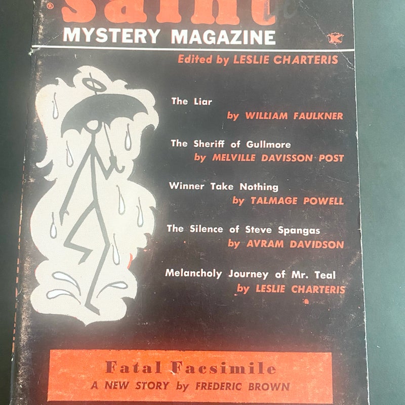 The Saint Mystery Magazine Sept 1962