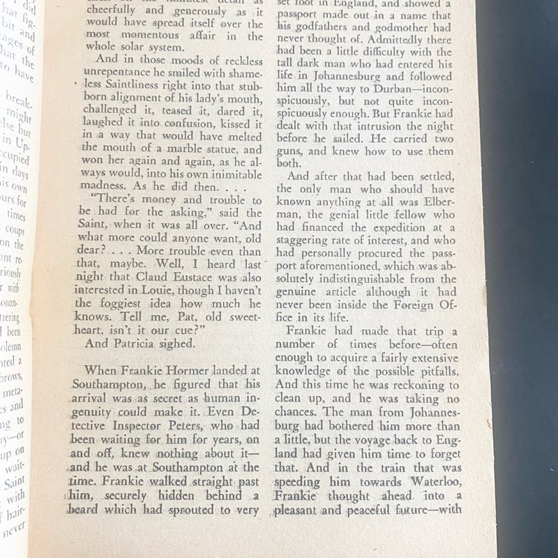 The Saint Mystery Magazine Sept 1962