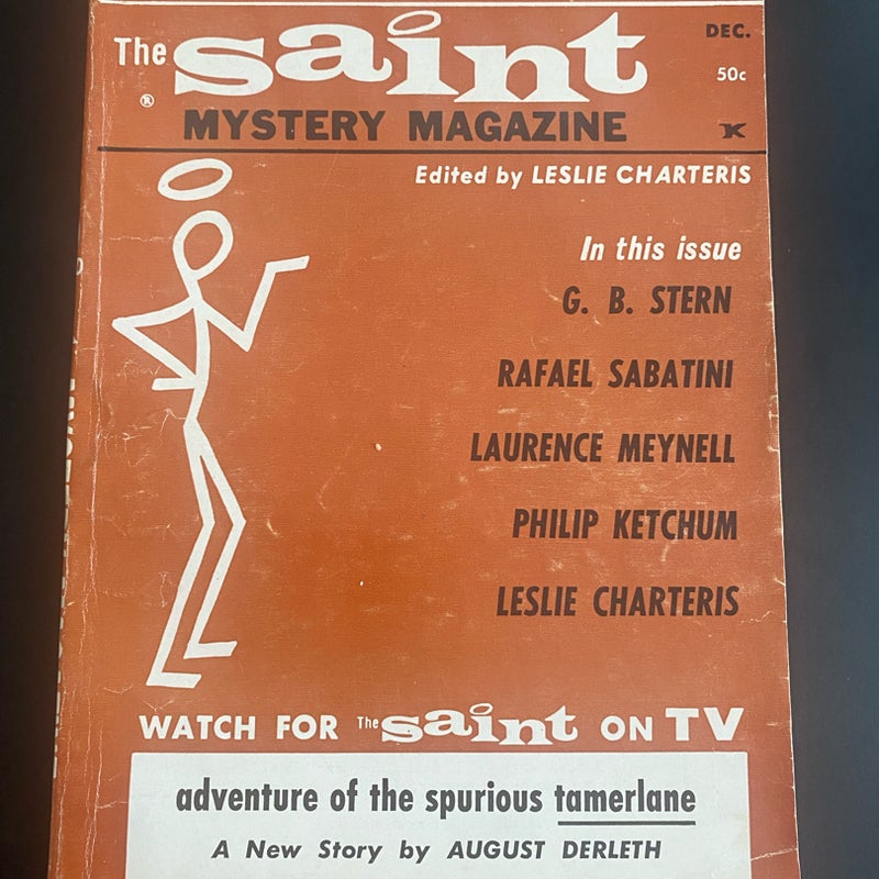 The Saint Mystery Magazine December 1964