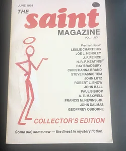 The Saint Mystery Magazine June 1984