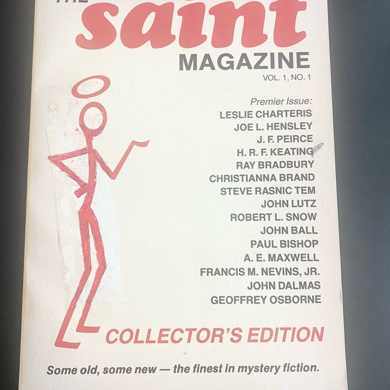 The Saint Mystery Magazine June 1984