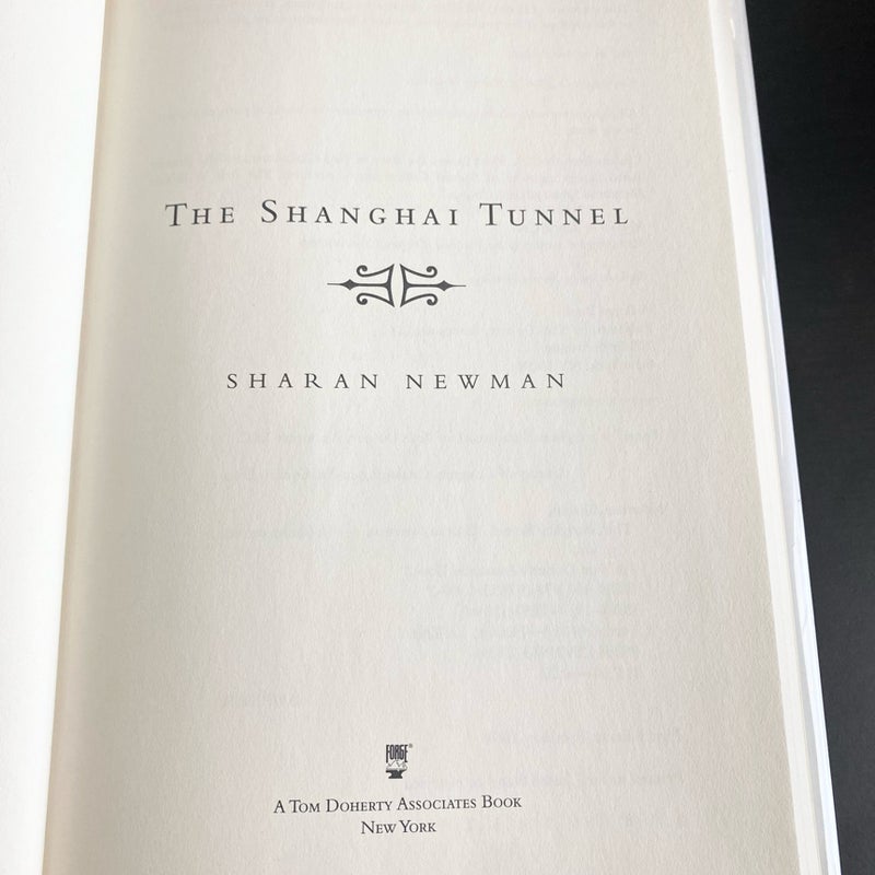 The Shanghai Tunnel by Sharan Newman, Hardcover Pangobooks