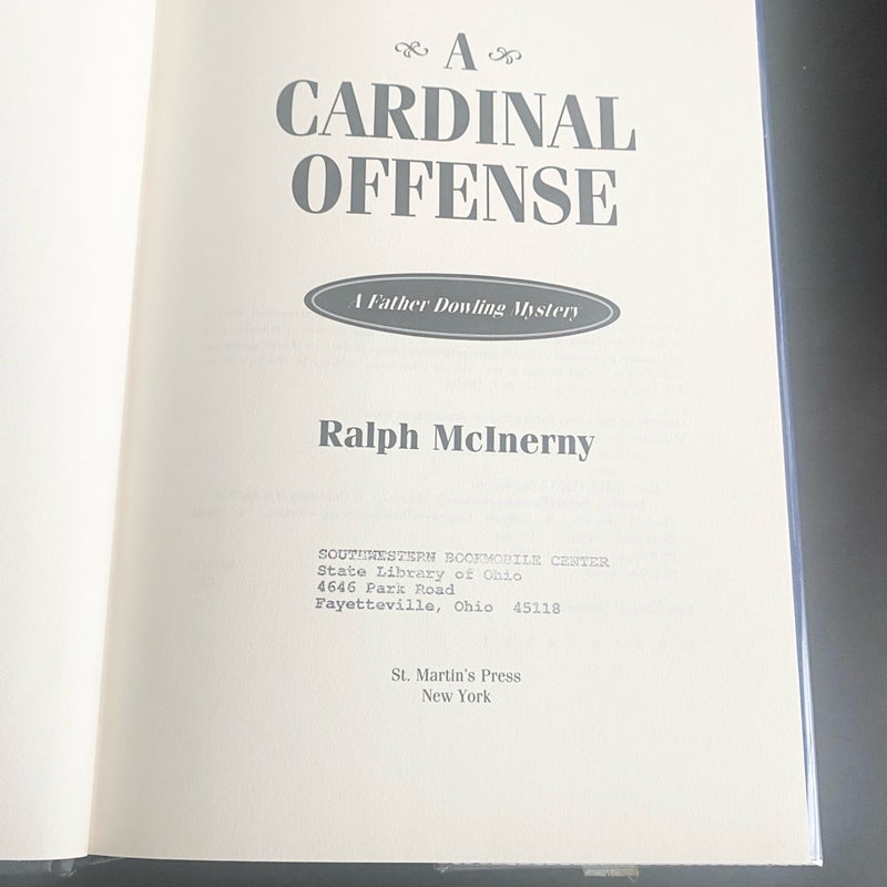 A Cardinal Offense