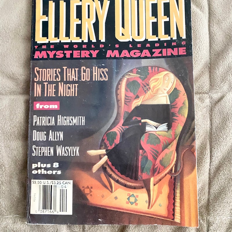 Lot of 4 Ellery Queen 1994 Jan Feb April May EQ 28