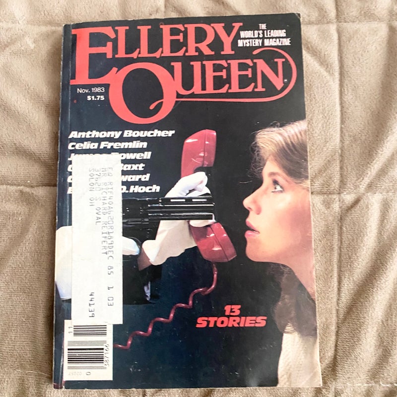 Lot of 3 Ellery Queen 1983 Sept Oct Nov 