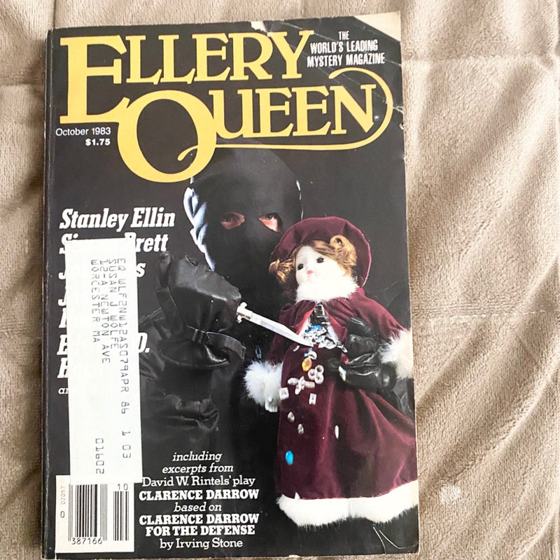 Lot of 3 Ellery Queen 1983 Sept Oct Nov 