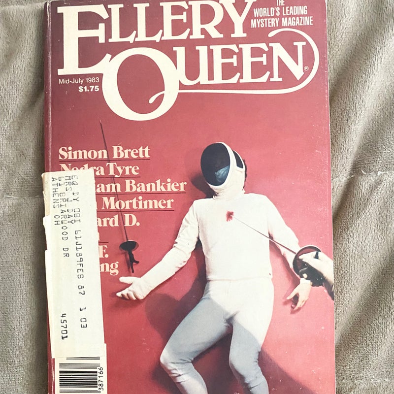 Lot of 3 Ellery Queen 1983 Mid-July July Aug EQ33