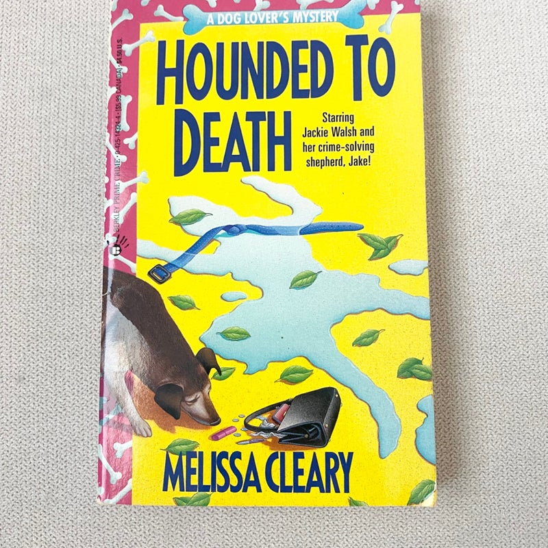 Hounded to Death  109 