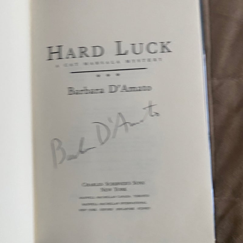 Hard Luck Signed  2499