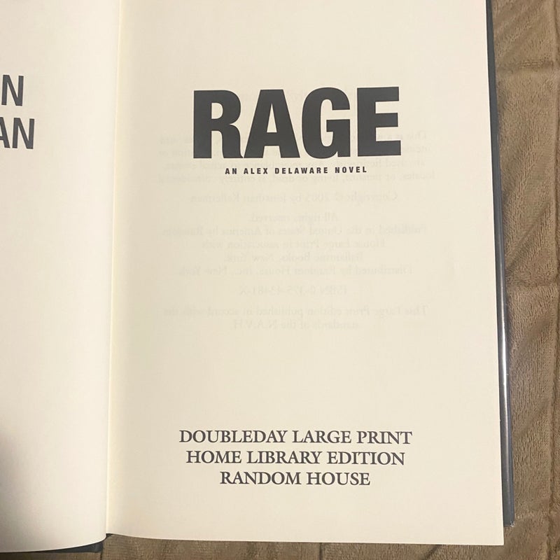 Rage Large Print 2512