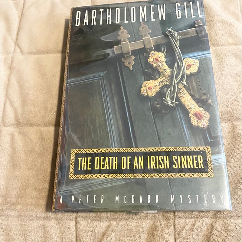 The Death of an Irish Sinner  Ex Lib 2807