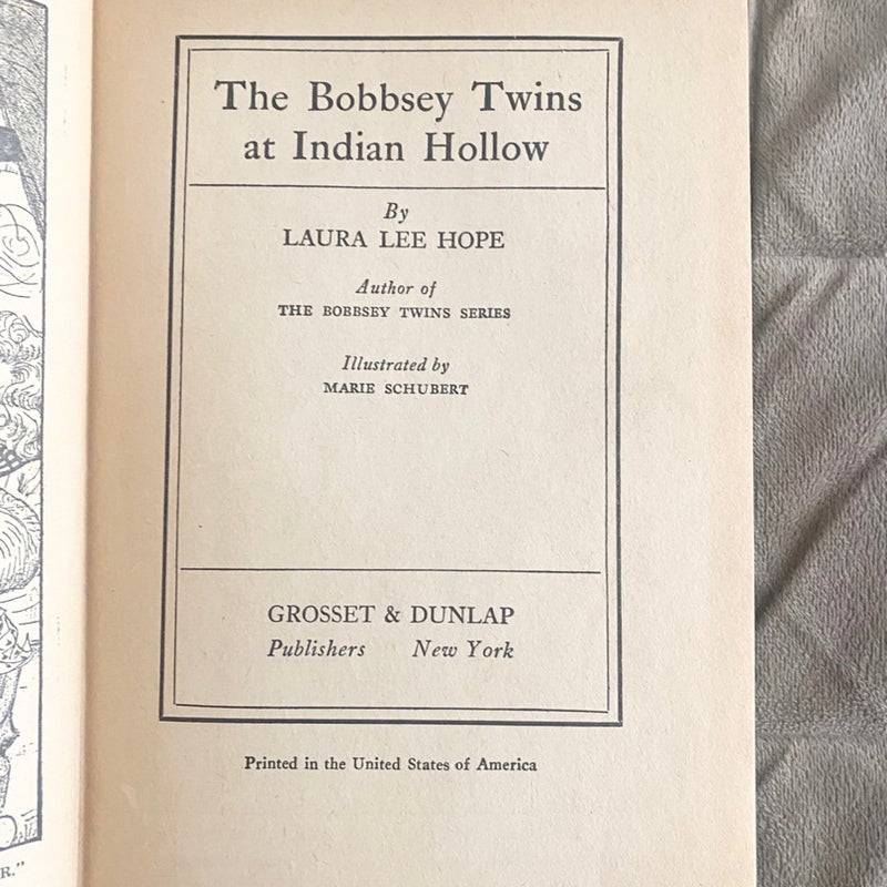 The Bobbsey Twins At Indian Hollow 2837