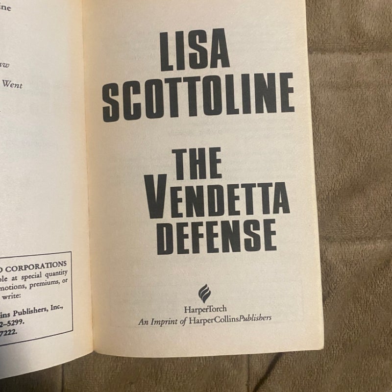 The Vendetta Defense