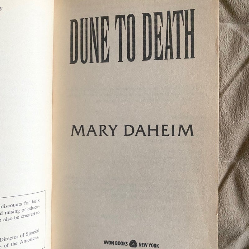 Dune to Death  523