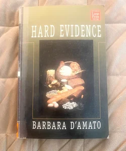 Hard Evidence Ex Lib Large Print  10163