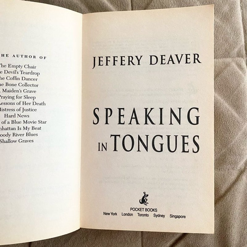 Speaking in Tongues  660