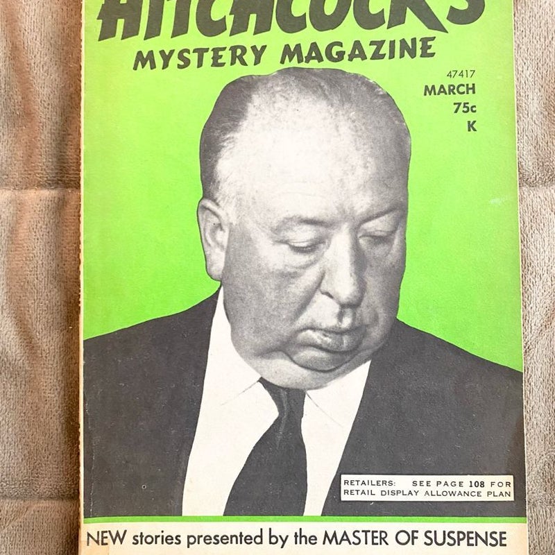 Alfred Hitchcock's Mystery Magazine - Lot of 3 Feb March & April 1975  H16