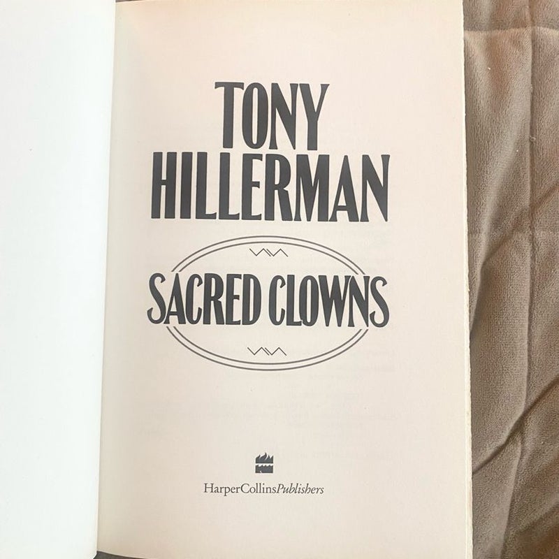 Sacred Clowns - Hardcover By Hillerman, Tony 3174
