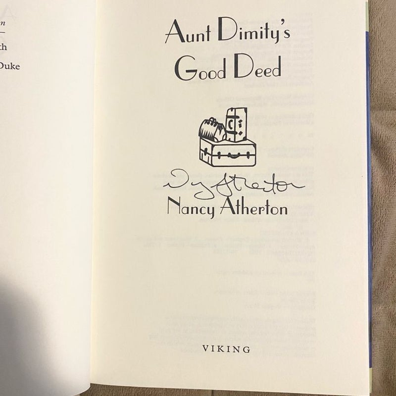 Aunt Dimity's Good Deed  3304