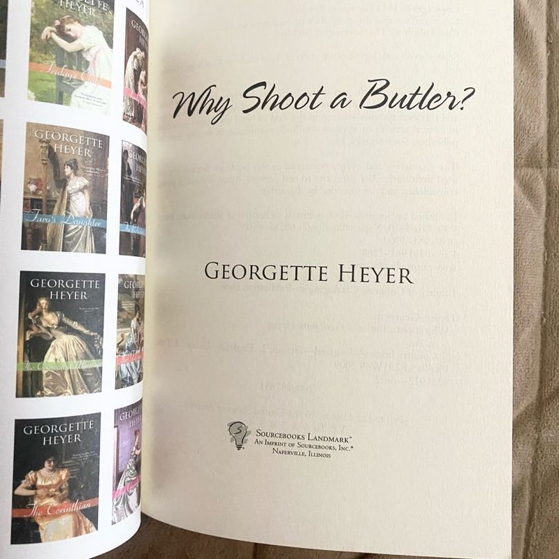 Why Shoot a Butler 10293