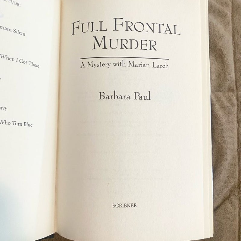 Full Frontal Murder