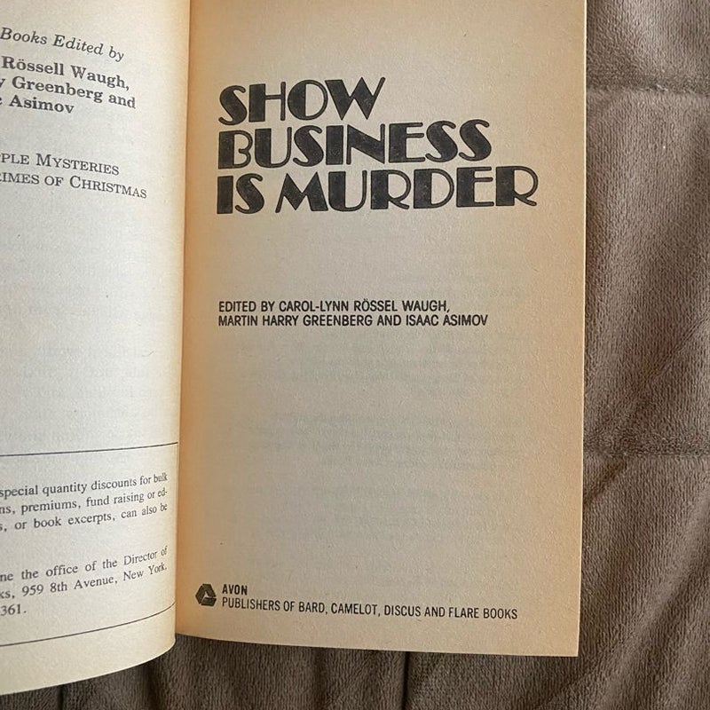 Show Business Is Murder  576