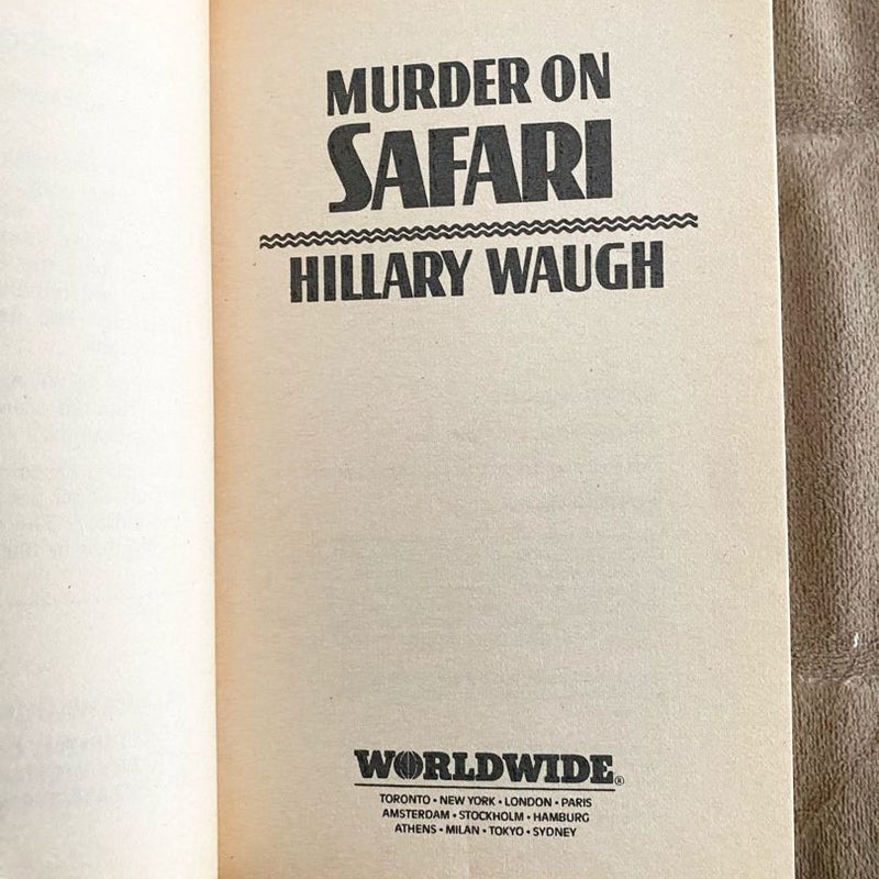 Murder on Safari