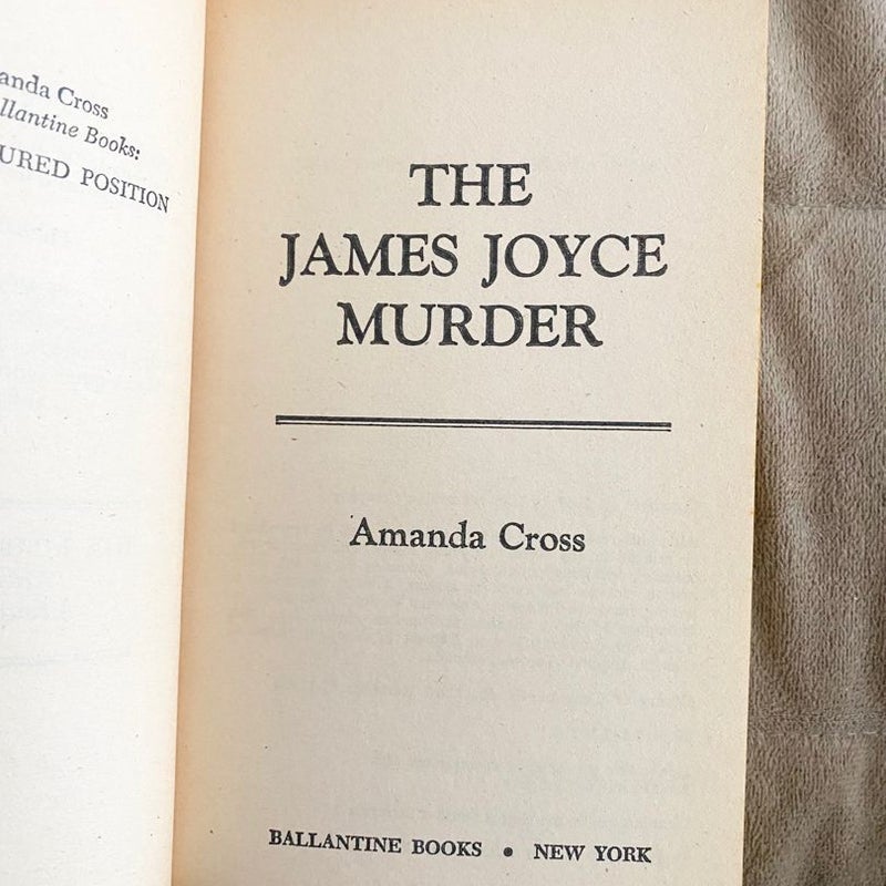 The James Joyce Murder  686
