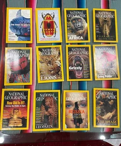 2001 National Geographic (12 issues)