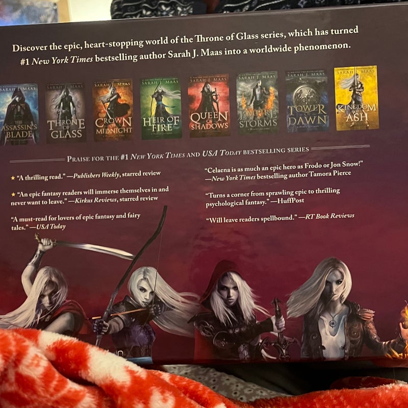 Throne of Glass Box Set with Nerdy Ink Covers