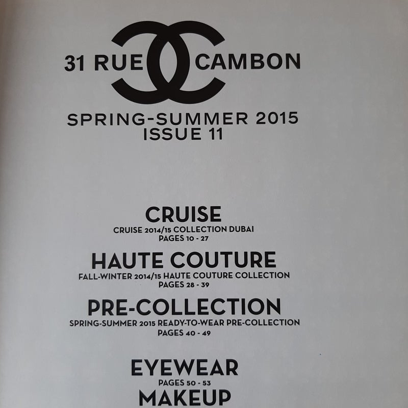 31 Rue Cambon Chanel Magazine