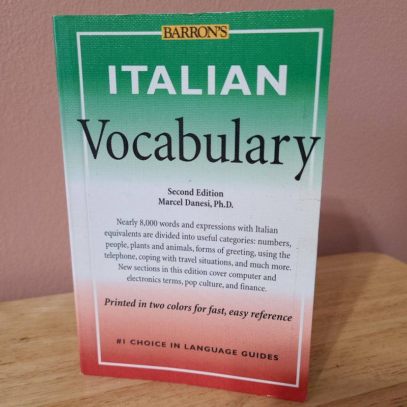 Italian Vocabulary