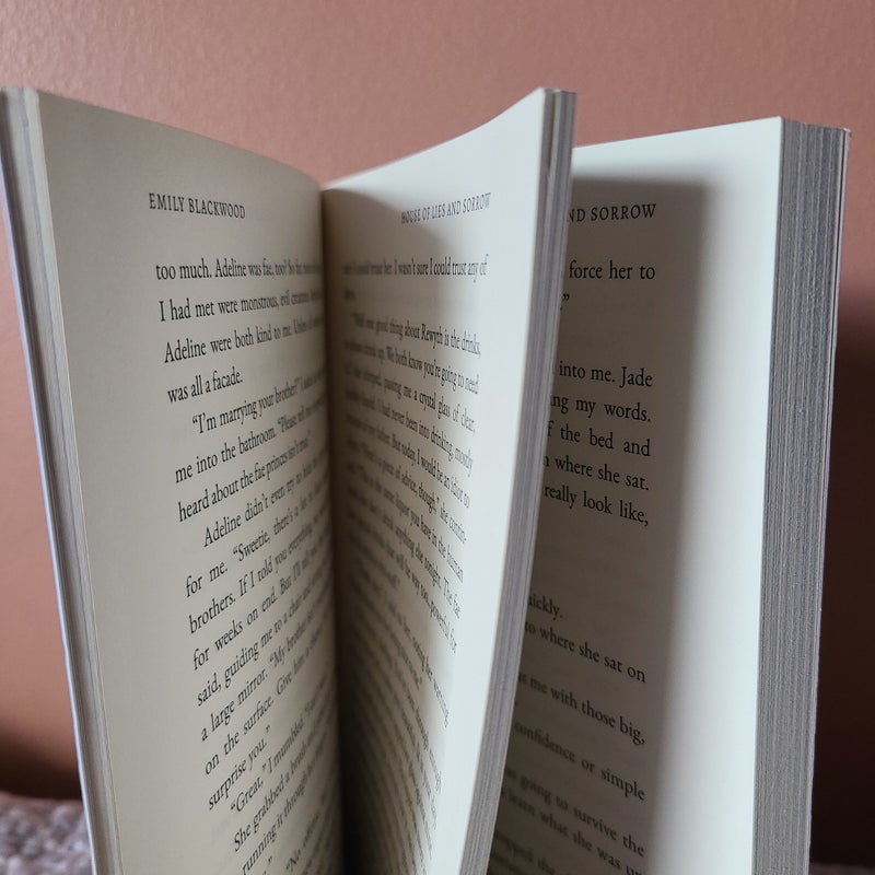 House of Lies and Sorrow by Emily Blackwood, Paperback Pangobooks