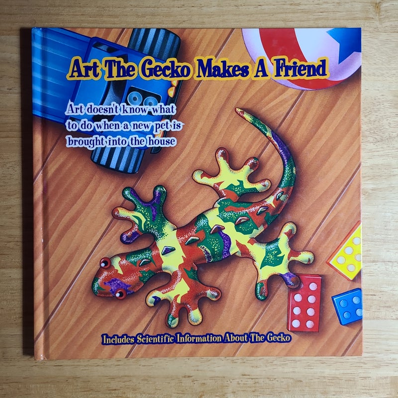 Art the Gecko Makes a Friend 