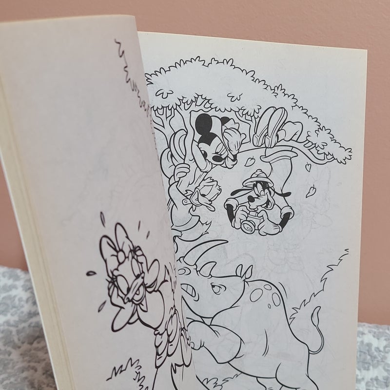 Disney Mickey Mouse Big Fun Book to Color: Spring Picnic 