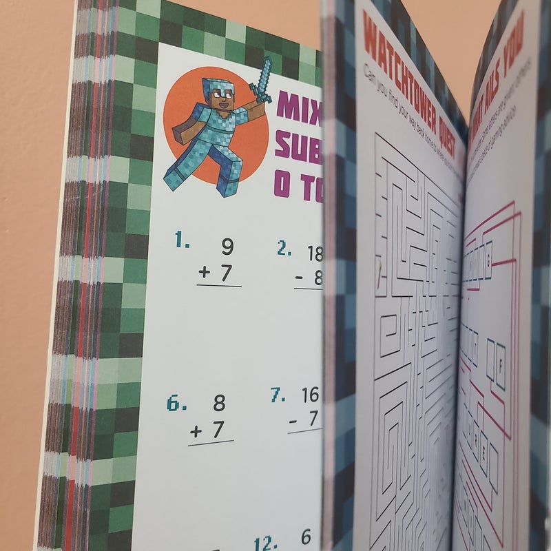 The Great Big Fun Workbook for Minecrafters (Grades 1 & 2): An Unofficial Guide for Minecrafters