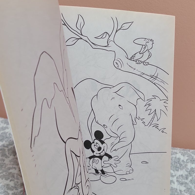 Disney Mickey Mouse Big Fun Book to Color: Spring Picnic 