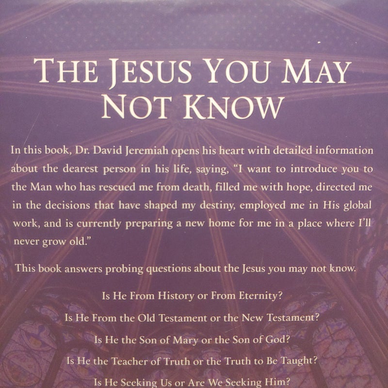 The Jesus You May Not Know