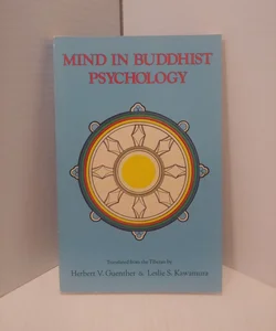 Mind in Buddhist Psychology