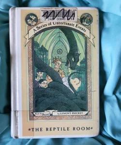 A Series of Unfortunate Events #2: the Reptile Room (former library copy)