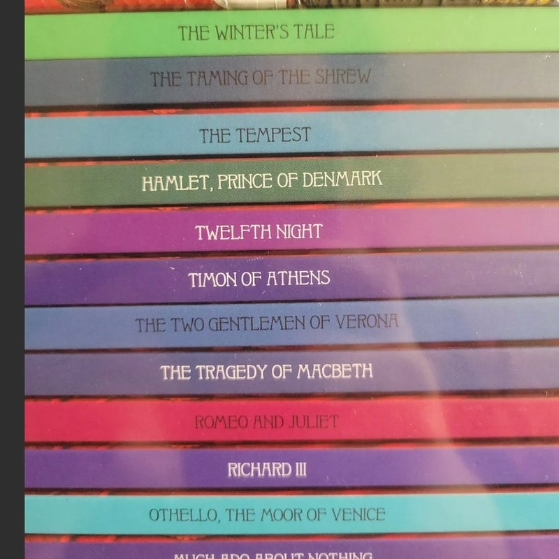 20 Children's Shakespeare Stories Hardback Set with Audio CD's *FACTORY SEALED*
