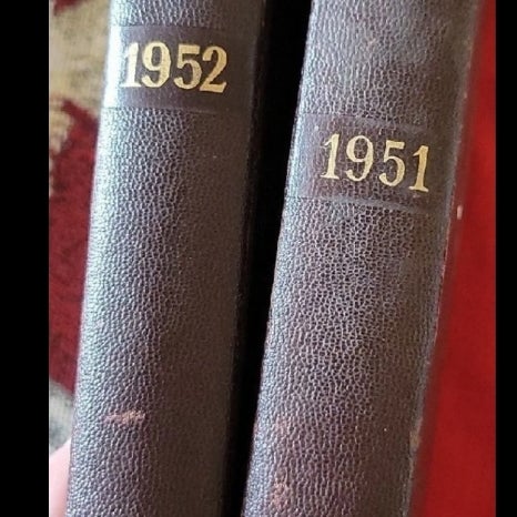 2 Story of Our Time 1951 & 1952 Books