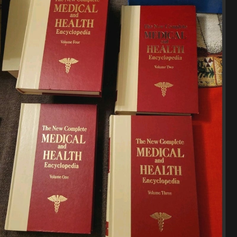 The New Complete Medical And Health Encyclopedia 4 Volume Complete Set 