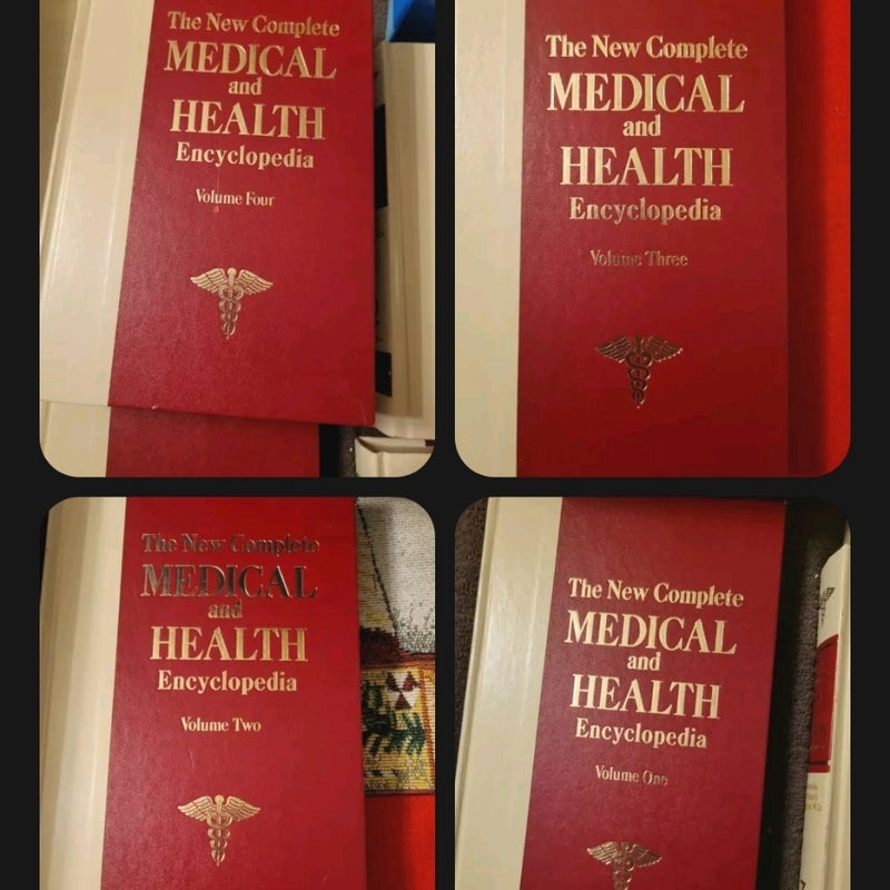 The New Complete Medical And Health Encyclopedia 4 Volume Complete Set 