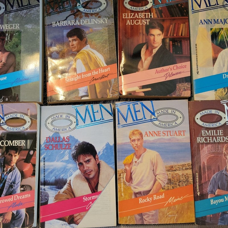 Made in America Men Lot #1 of 12 Books 